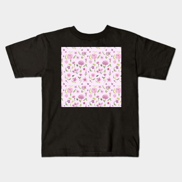 Soft Spring Kids T-Shirt by louendicott